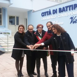 Vila Maria Battipaglia-Inaugurazione-Sindaca Francese