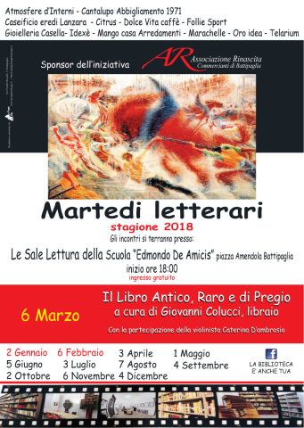 Martedì letterari-BattipagliaL