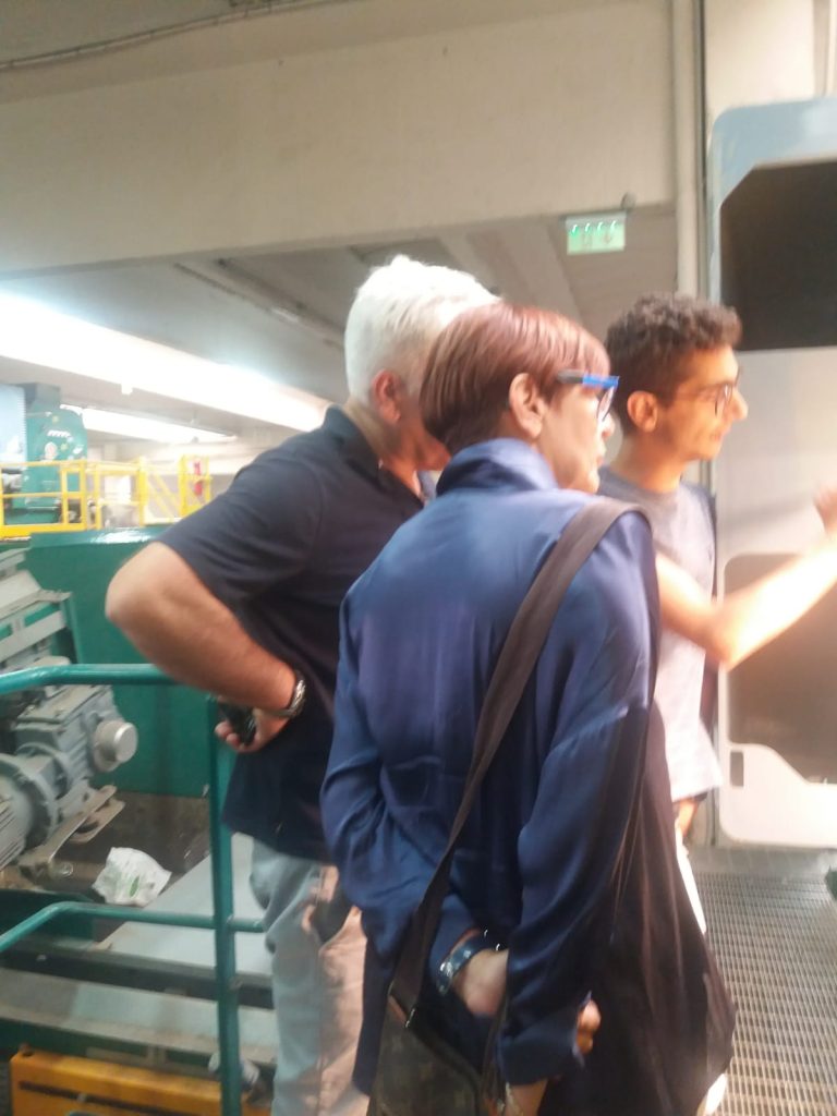 Incendio Nappi Sud Sopralluogo della sindaca di Battipaglia