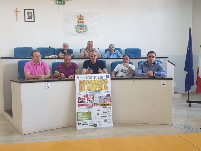 Festa del Bocconcino di Bufala campana2018 presentazione