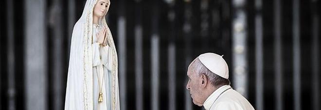 Madonna di Fatima Papa Francesco