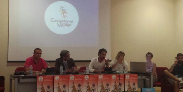 3° Campania Village 2015-Sindaco-Roberto Monaco-organizzatori-Conferenza stampa