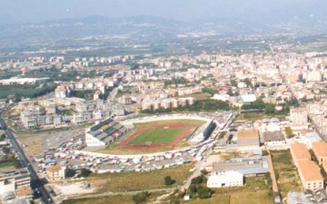 Battipaglia,veduta aerea