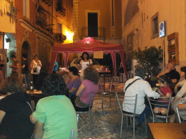 BorgoBalocco Estemporanea di Pittura- Piazza San Nicola-Premiazione.