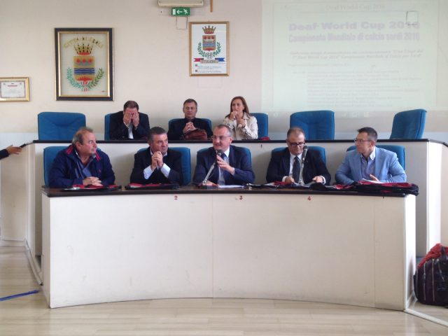 Campionato Mondiale non Udenti-Eboli-Conferenza Stampa- Cariello-Alfieri