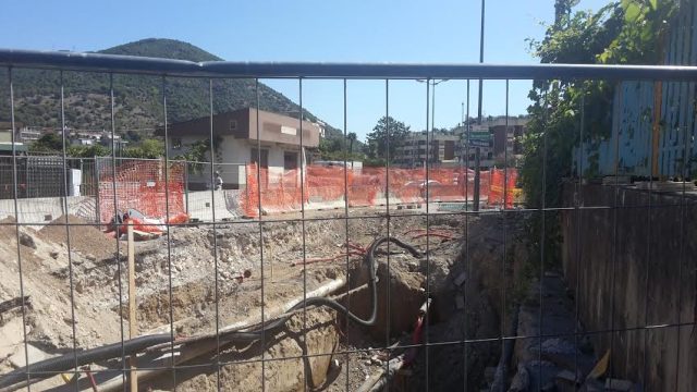 Cantiere e Scavo a cielo aperto