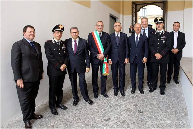 Cerimonia Consegna chiavi di Ebli al Prefetto Alessandro Pansa