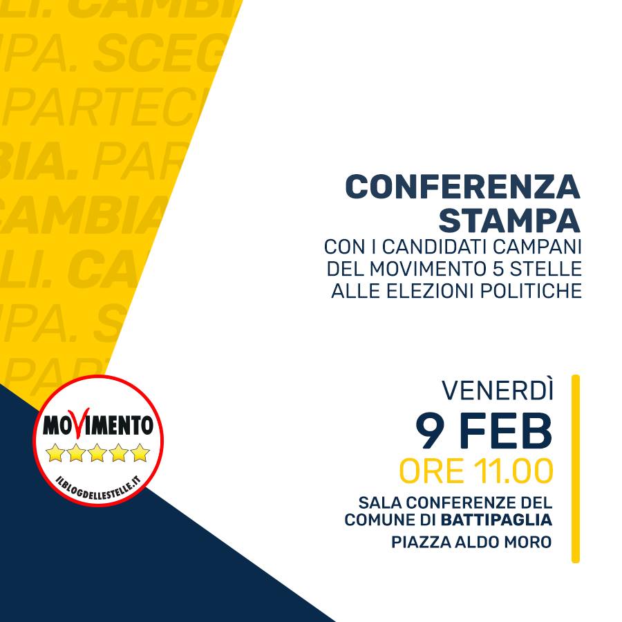 Conferenza stampa-M5S-presentazione-candidati- Battipaglia