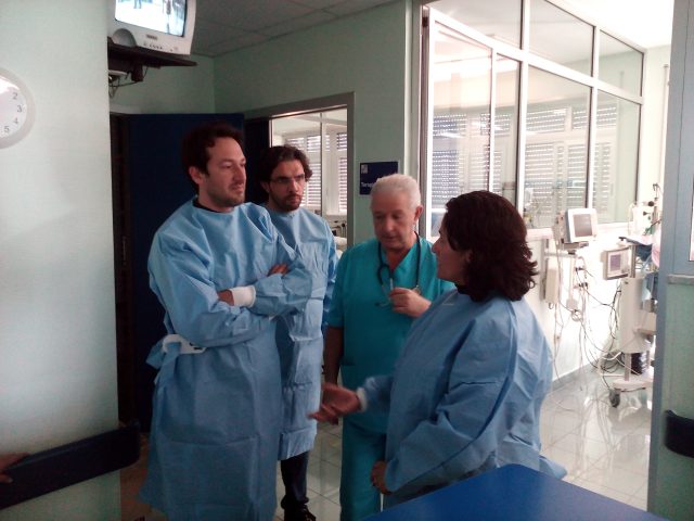 Delegazione M5S-Cammarano-Viglione-Visita Ospedale