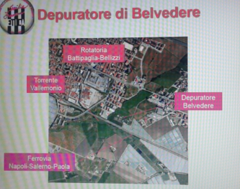 Depuratore Belvedere Battipaglia