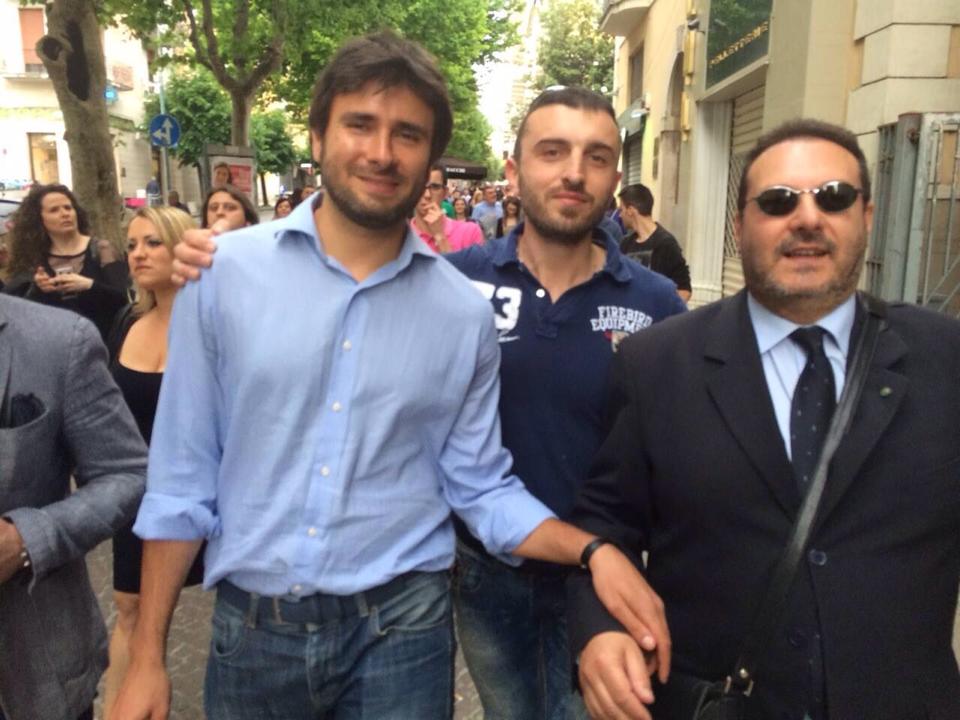 Di Battista con Angelo Voza