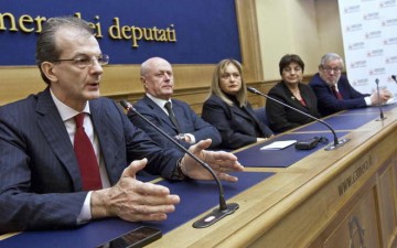 Massimo Donadi, Bruno Tabacci, Babara Contini, Maria Grazia Guida, Giovanni Maria Flick 