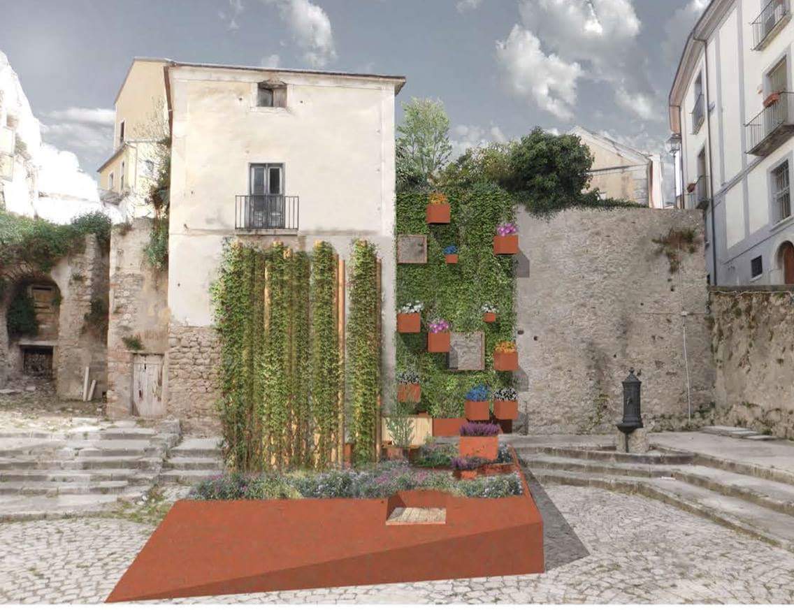 Rigenerazione Piazzetta San Lorenzo Eboli Progetto