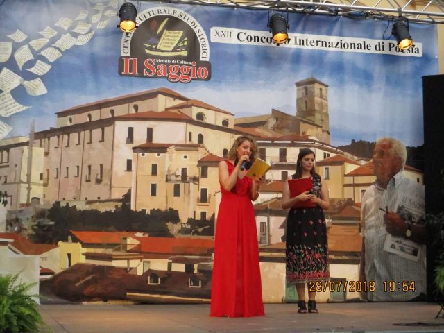 XXII Concorso di Poesia Il Saggio Città di Eboli-Filomena Domini-Premiazione