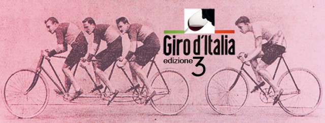 GIRO D'ITALIA 3 EDIZIONE