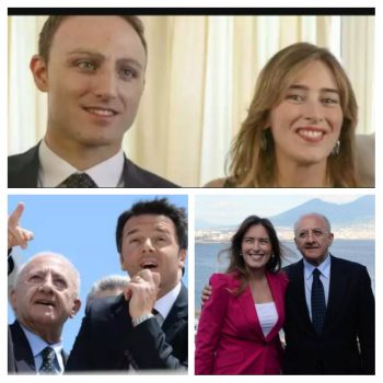 De Luca J-Boschi-De luca S-Matteo Renzi-Mariaelena Boschi-Vincenzo De Luca