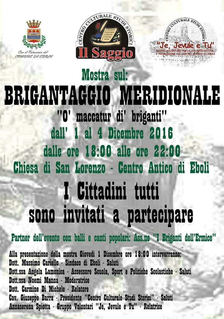 Eboli-brigantaggio Meridionale