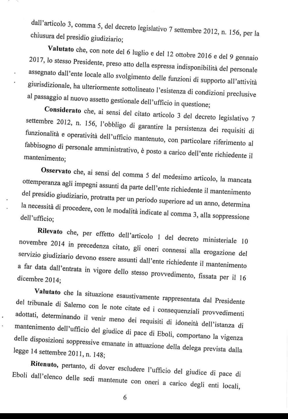 Decreto Ministro giustizia eboli6