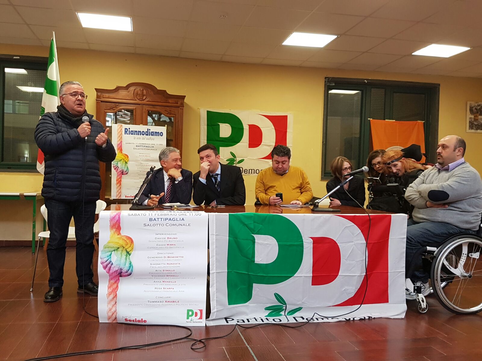 convegno PD Battipaglia-politiche sociali