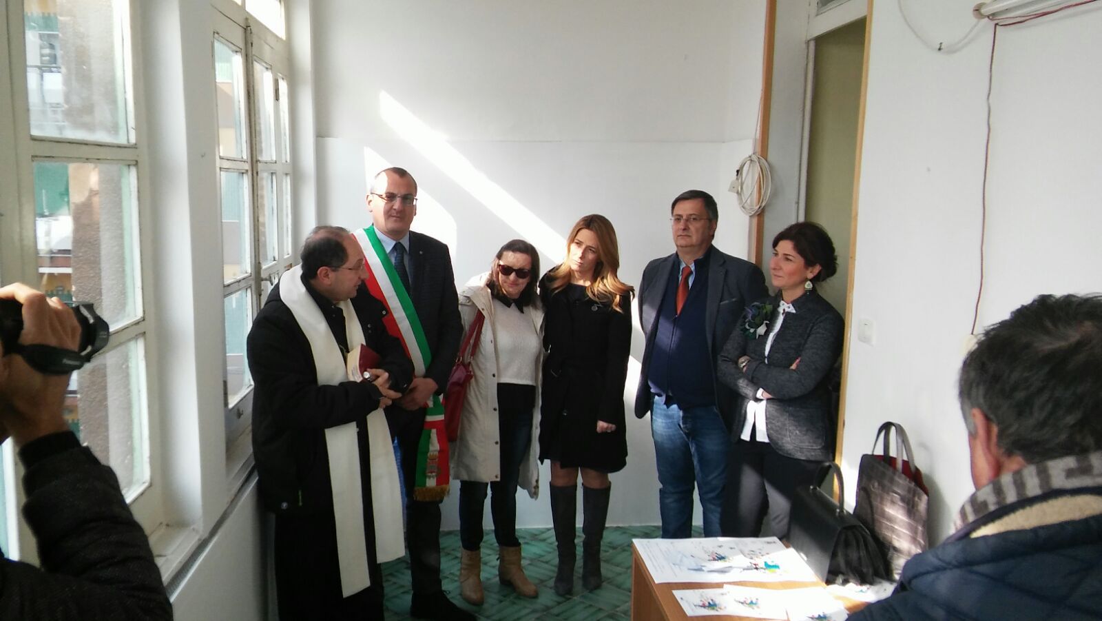 Inaugurazione Centro Antiviolenza Eboli-Raimo-Cariello-Lamberti-Lenza-Saja