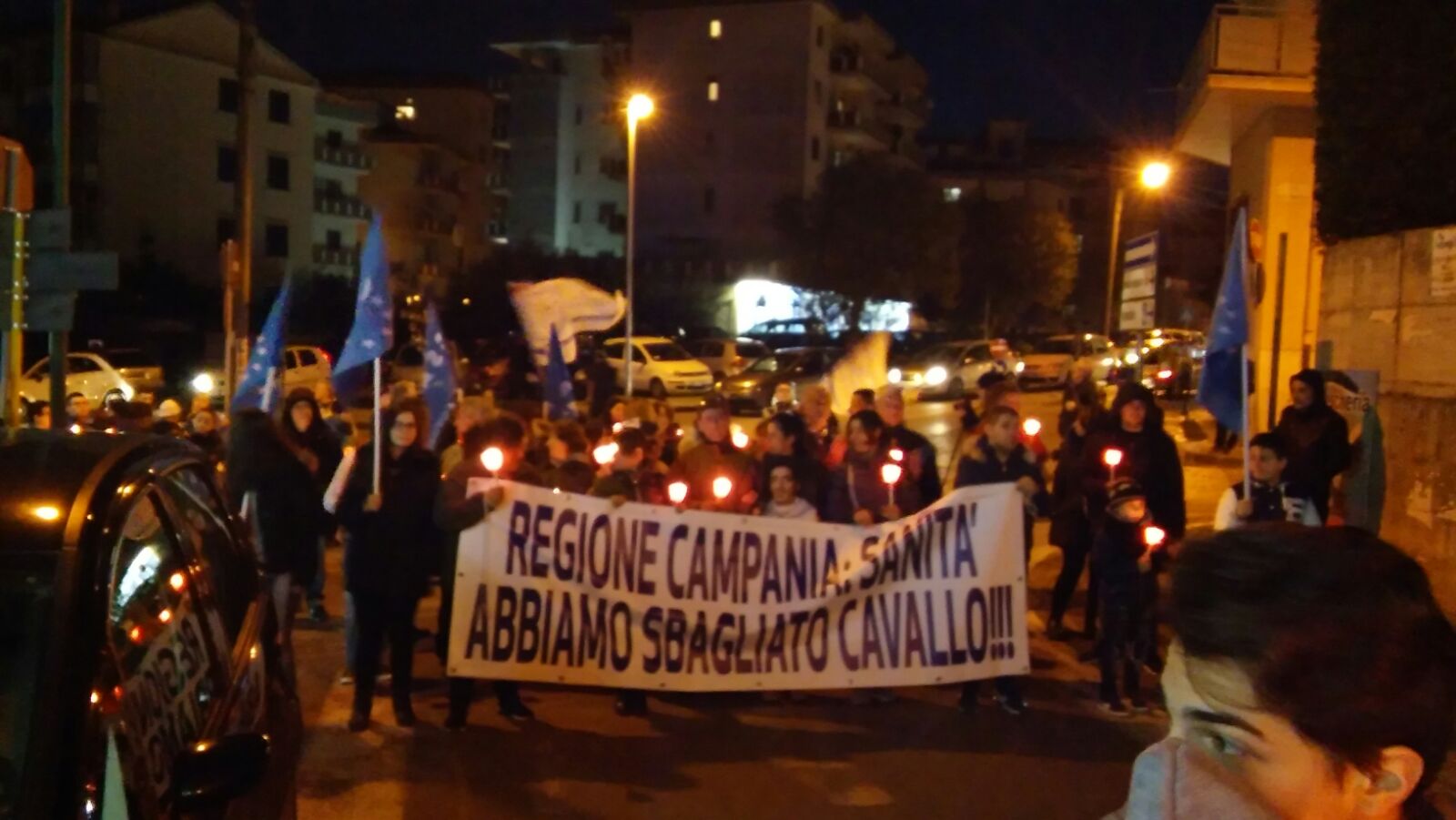 Eboli-Fiaccolata per la Sanità -5