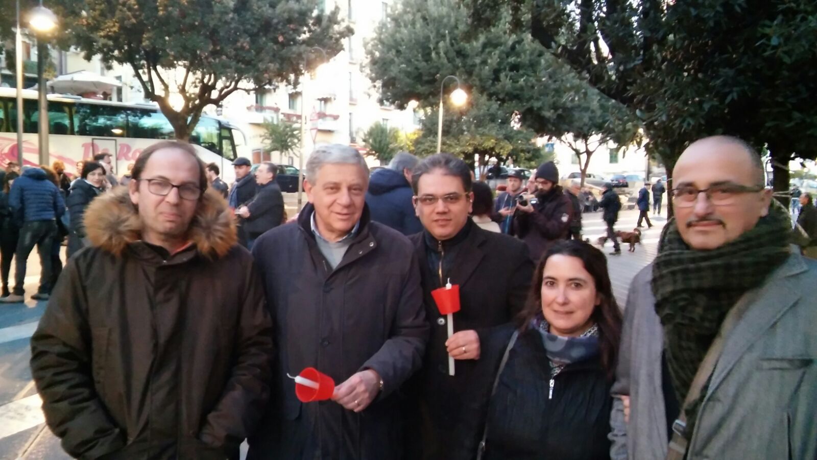 Eboli-Fiaccolata per la Sanità-1