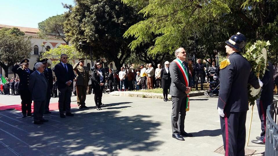 Sindaco di Eboli Cariello-Festa Liberazione