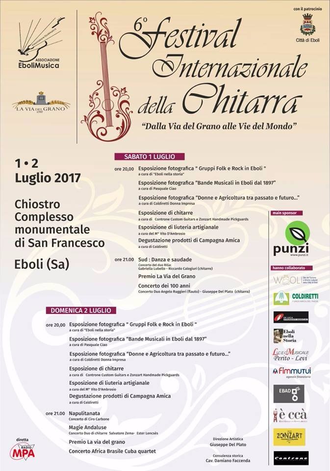 6 Festival della Chitarra Cittá di Eboli