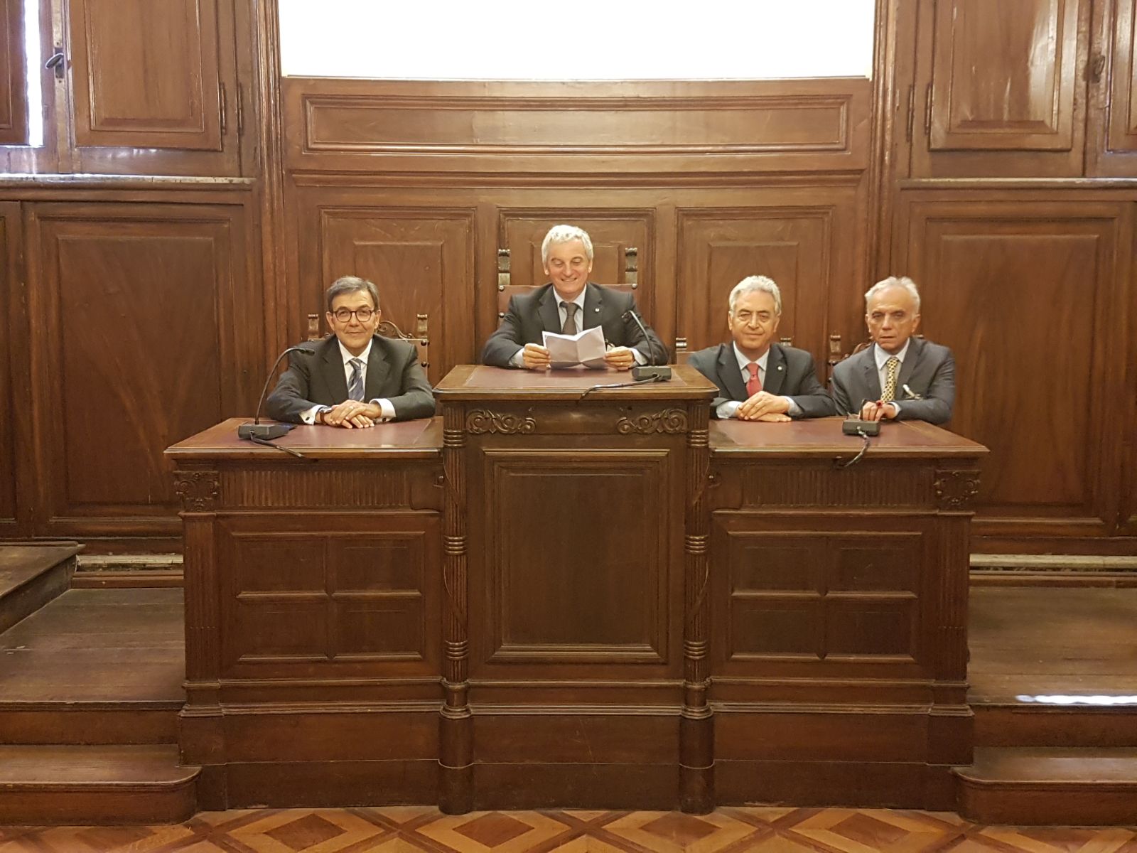 Cosimo Damiano Giannotta,Mario Braga, Antonio Landi,Sergio Lombardelli