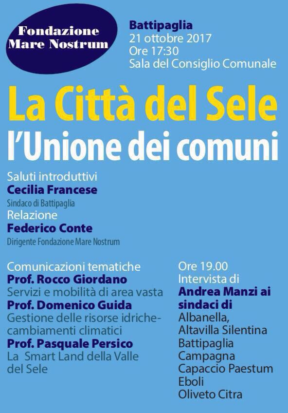 la Città del Sele- convegno-Battipaglia