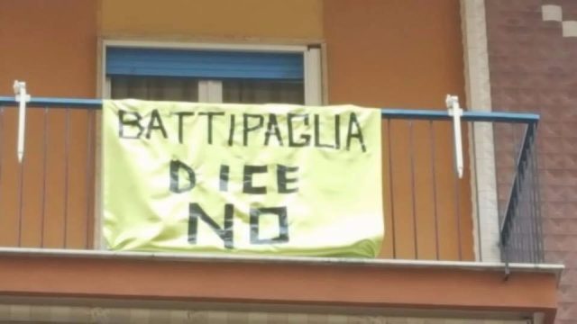 no impianto di compostaggio Battipaglia