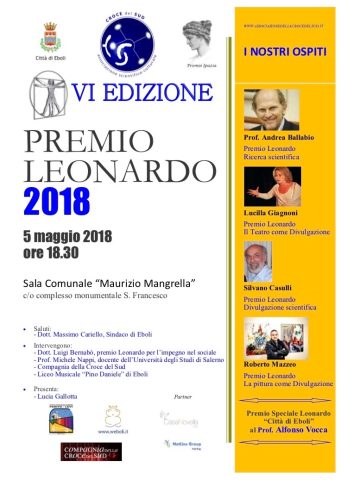 Premio Leonardo 2018