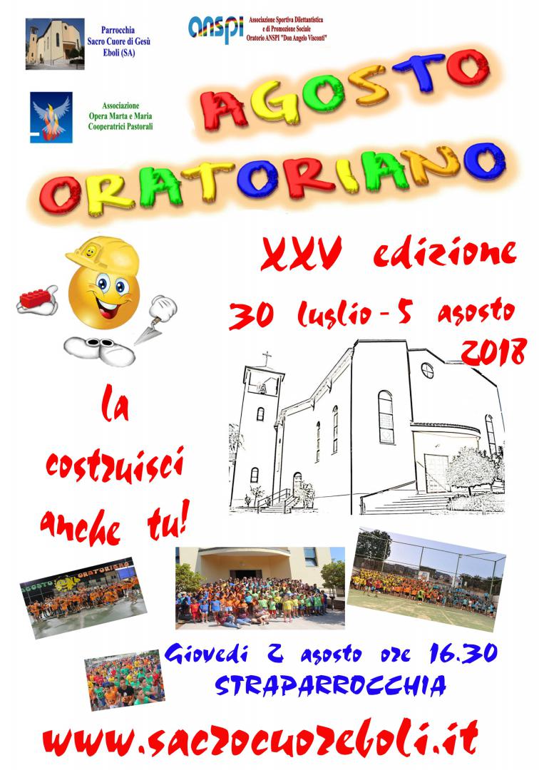 Agosto oratariono 2018