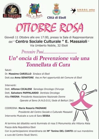 ottobre in rosa-prevenzione tumori al seno