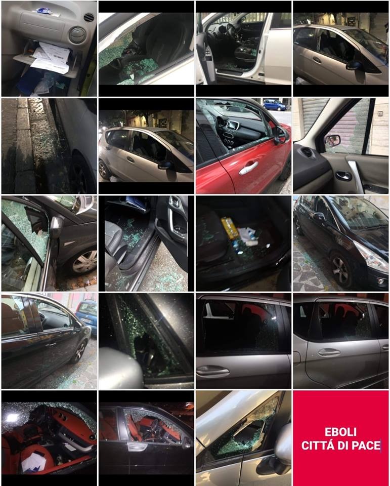 auto danneggiate