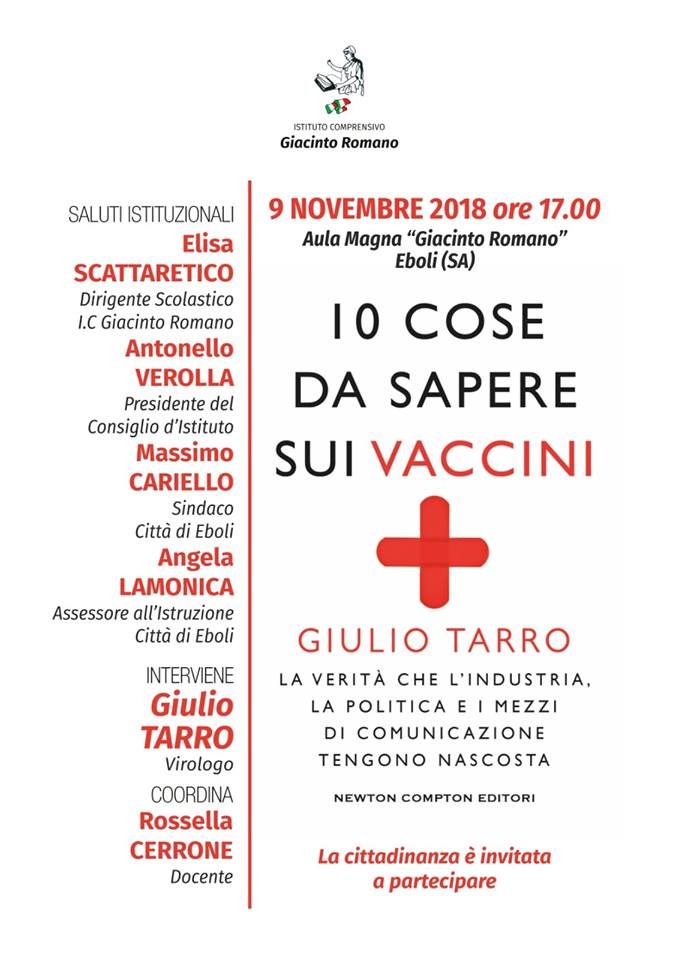 Giulio Tarro 10 cose da sapere sui vaccini