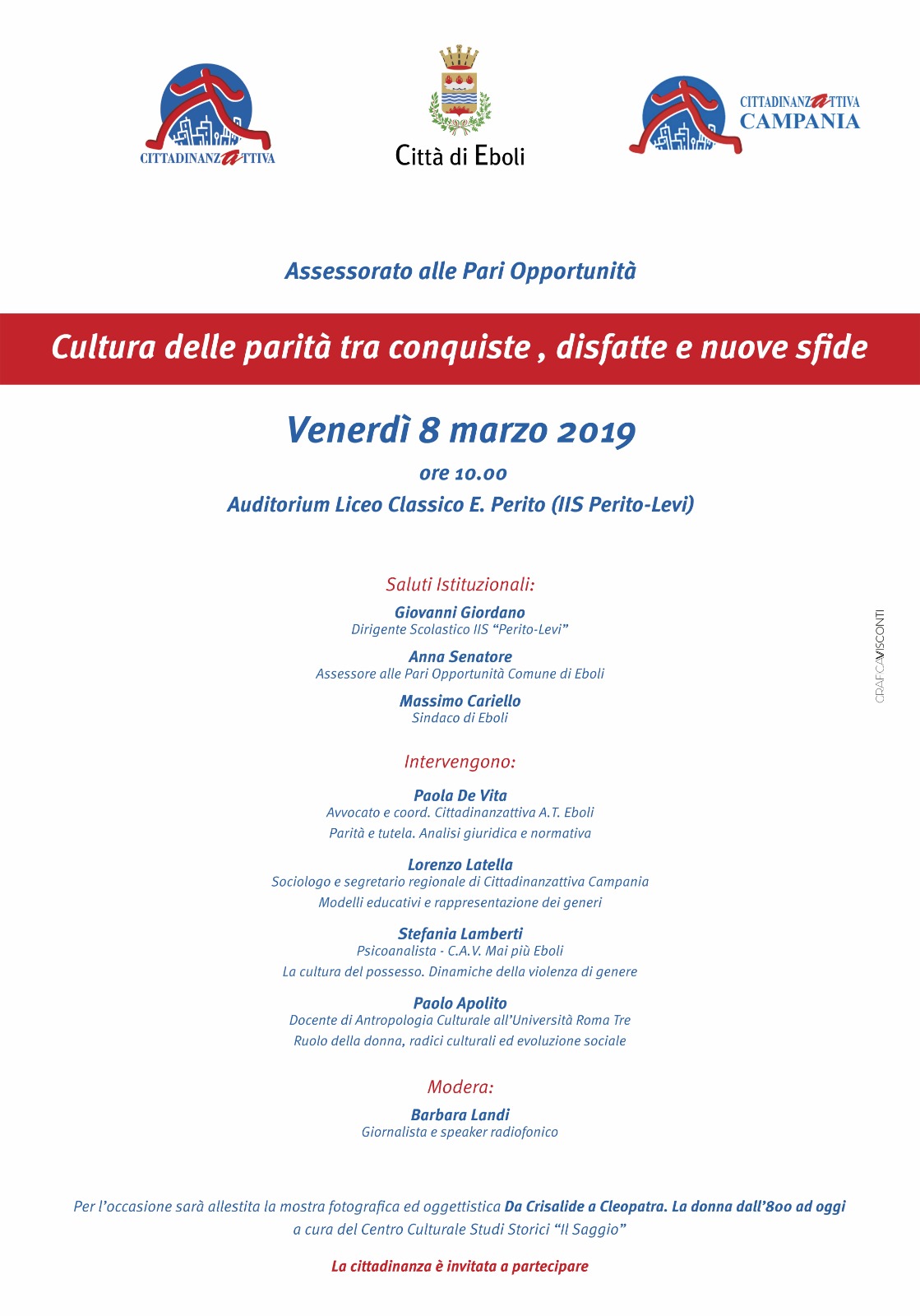 Liceo classico Eboli-Convegno-parità di Genere
