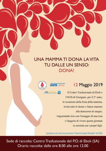 Festa della mamma donazione sangue