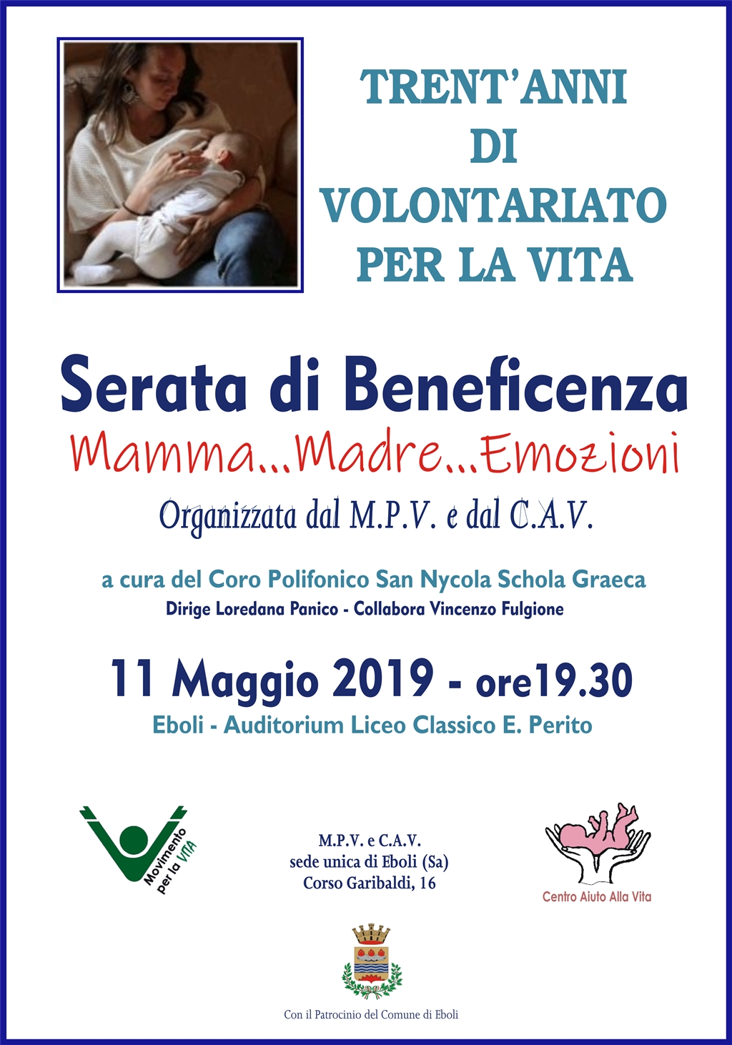 Serata di beneficenza Cav Mvp