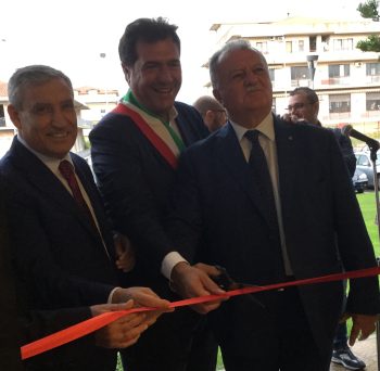 Marino-Sica-Scorziello-inaugurazione sportello Bcc Aquara pontecagnano