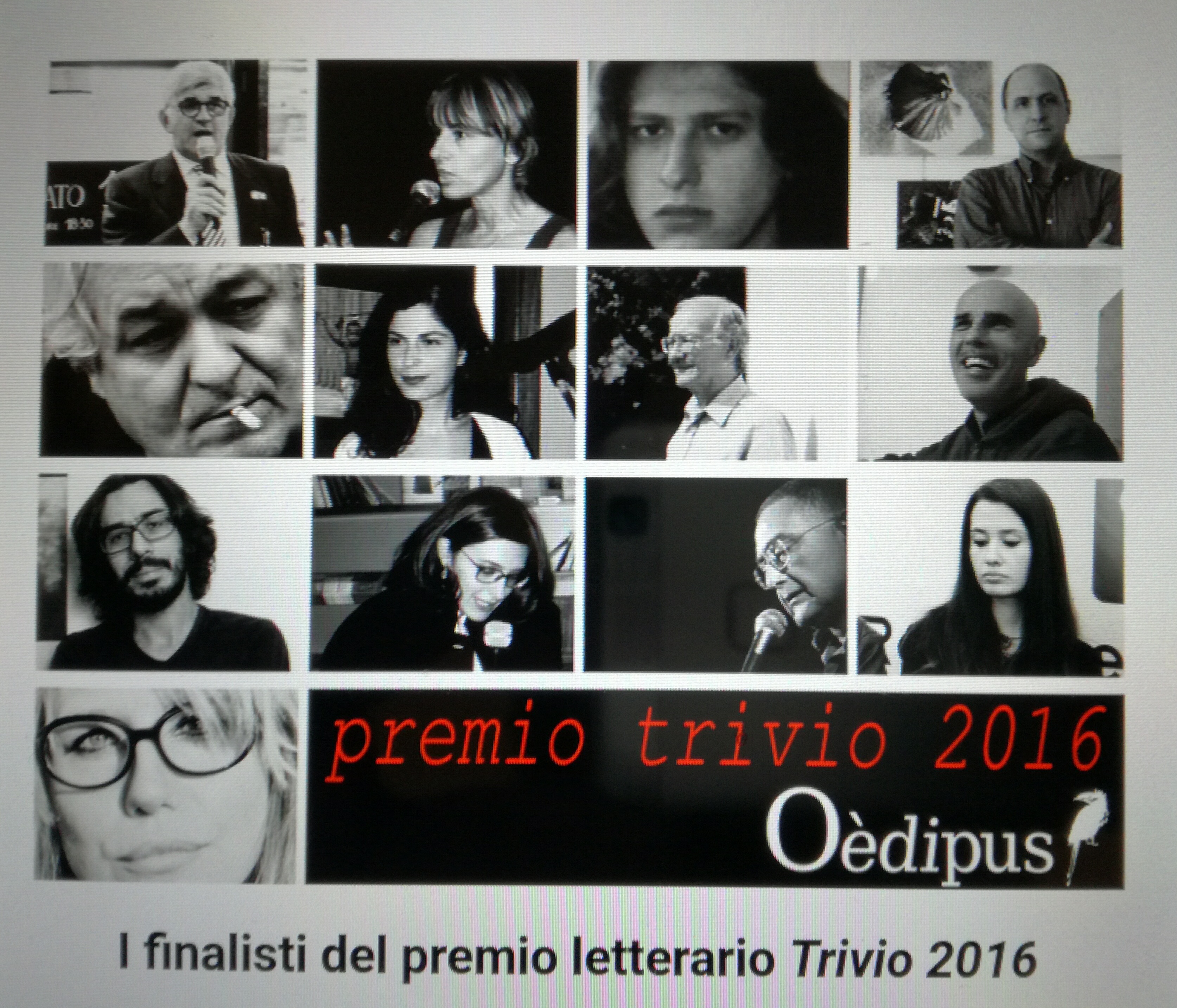 Premio letterario Trivio 2016-Finalisti