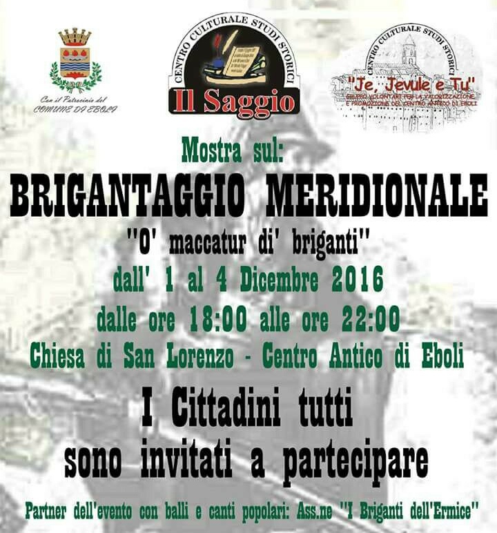 Eboli-Mostra-Brigantaggio meridionale