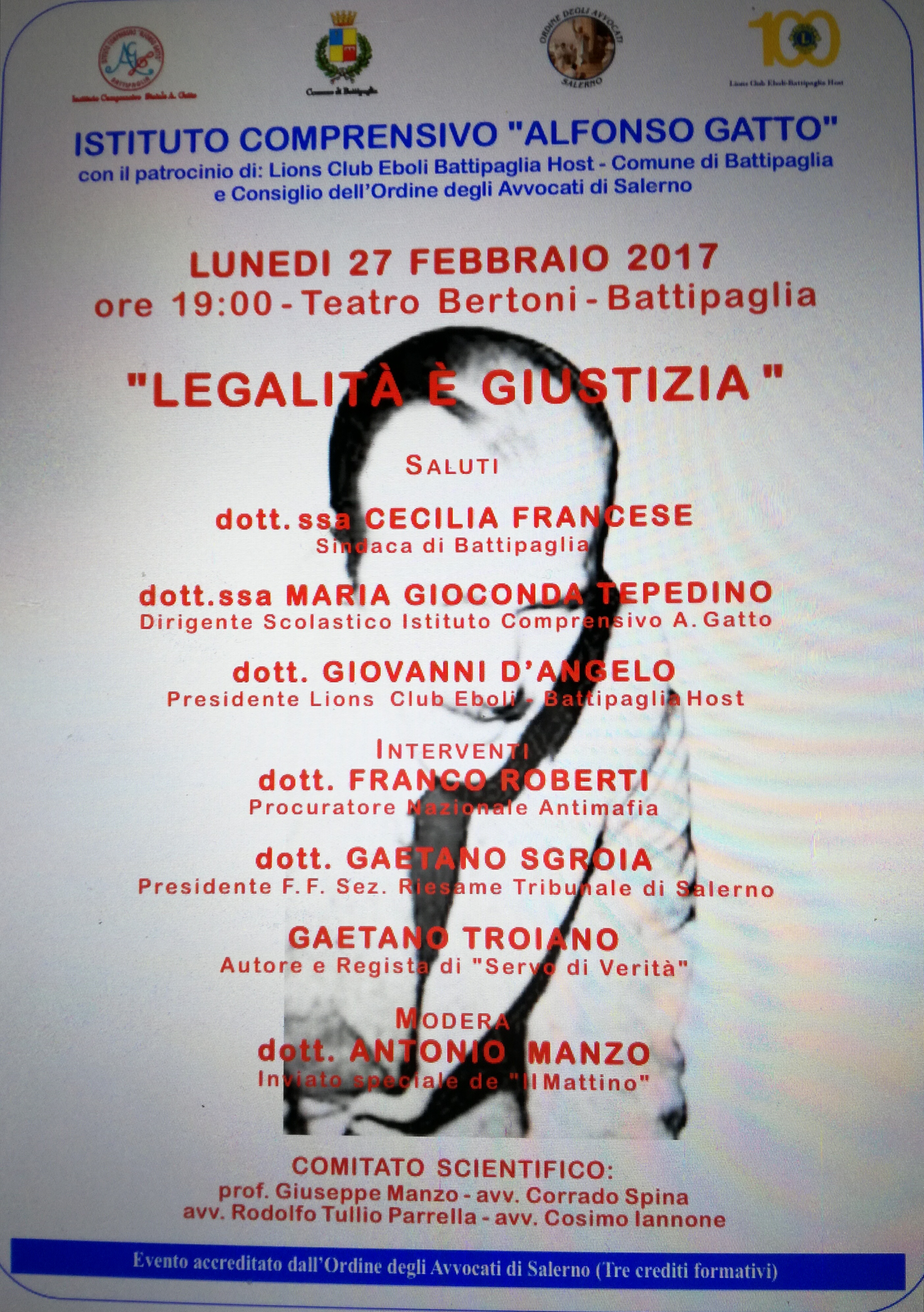 Legalitá e Giustizia-Convegno Battipaglia