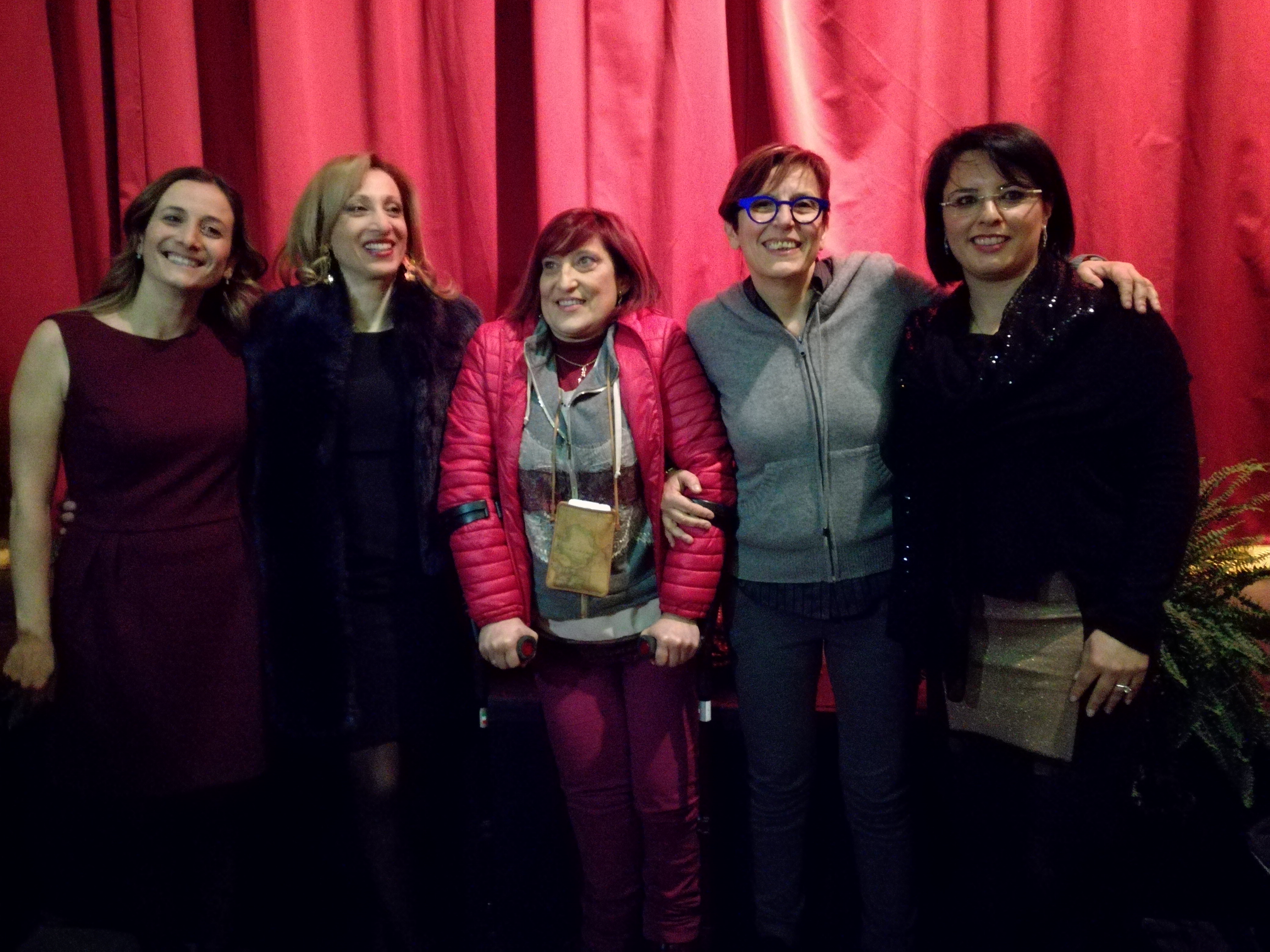 Battipaglia-festa della donna-premiazione-Daniela Palma-Anna Bruno-Cecilia Francese-Elisa Vitolo