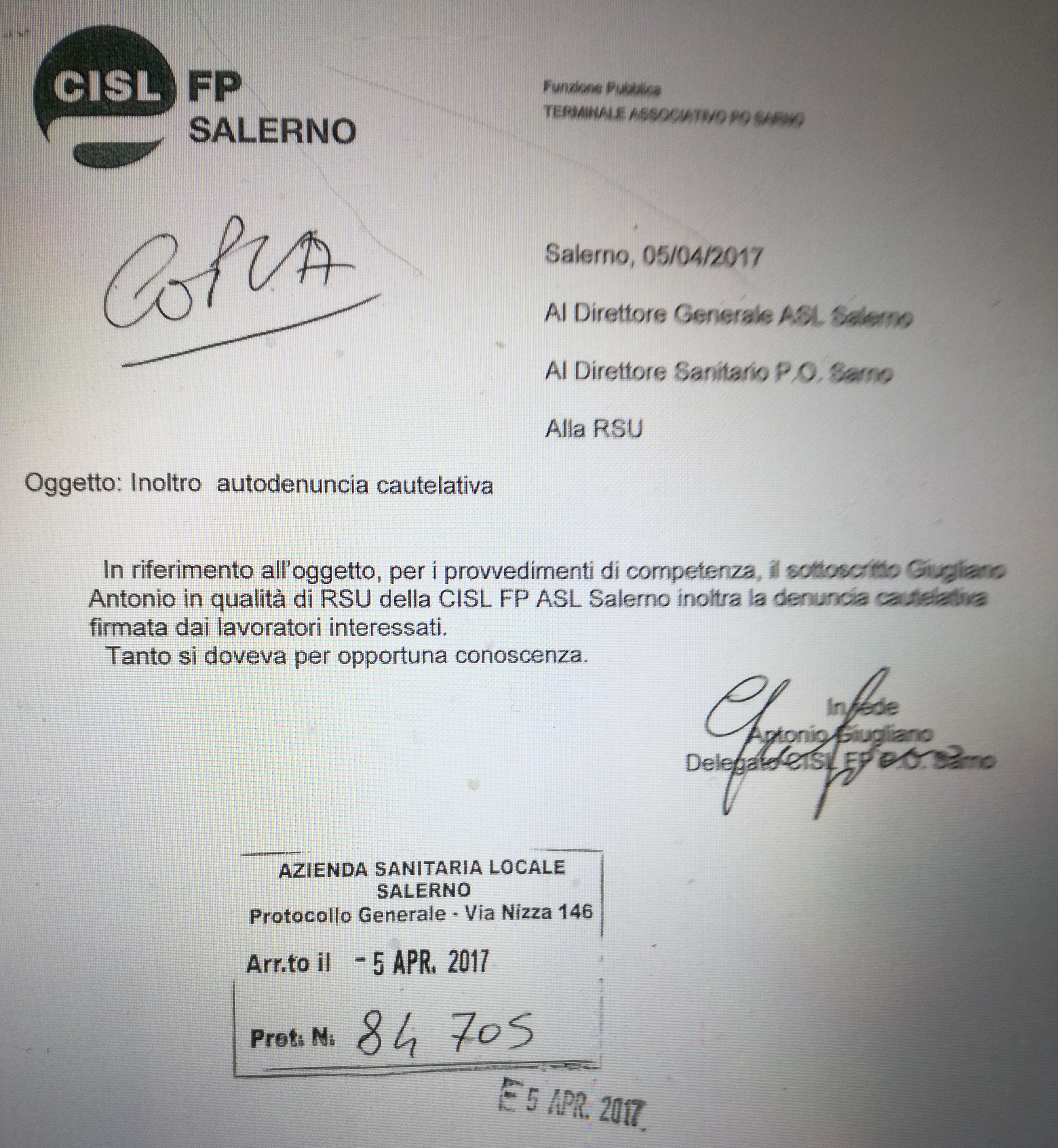 Cisl fp