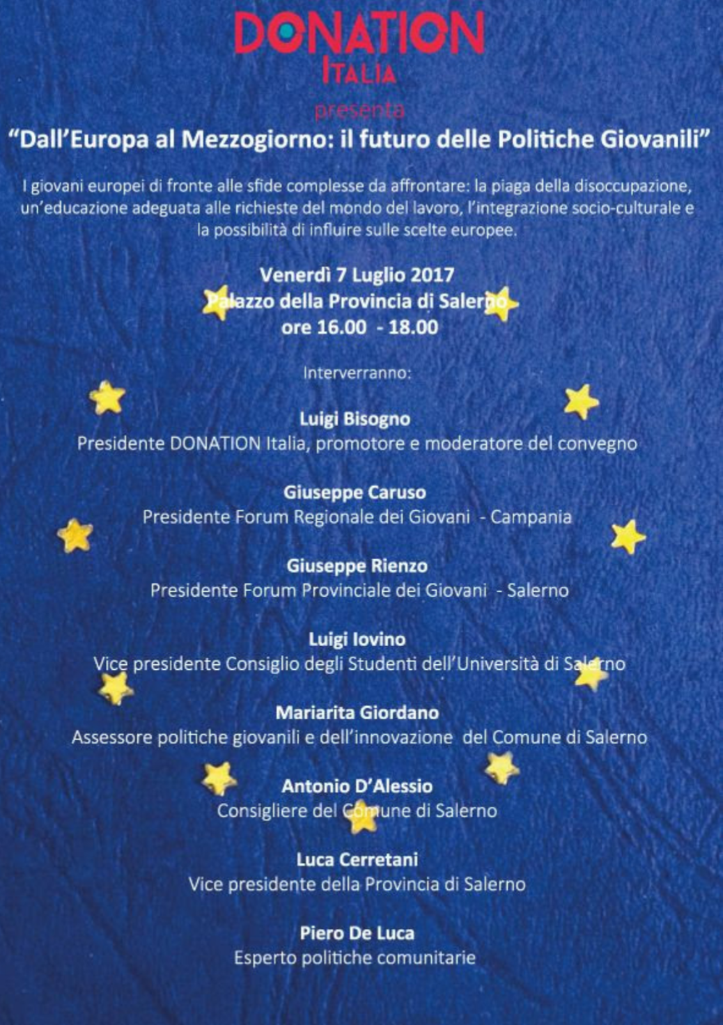 Convegno-dall europa al mezzogiorno