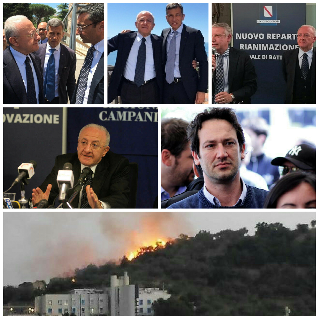 De Luca-coscioni-cantone-giordano-cammarano-incendio cilento