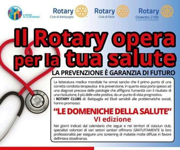 Le Doneniche della Salute-Rotary-Eboli-Battipaglia