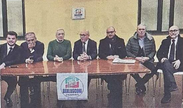 Fasano-Ciccone-Provenza con i consiglieri aderenti- FI
