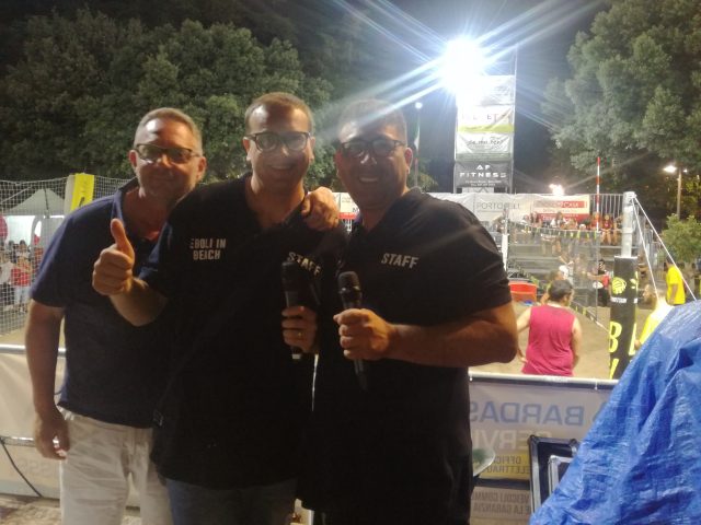 Renato Matonti-Antonio Elia-Massimo Giusti-Eboli in Beach 2018